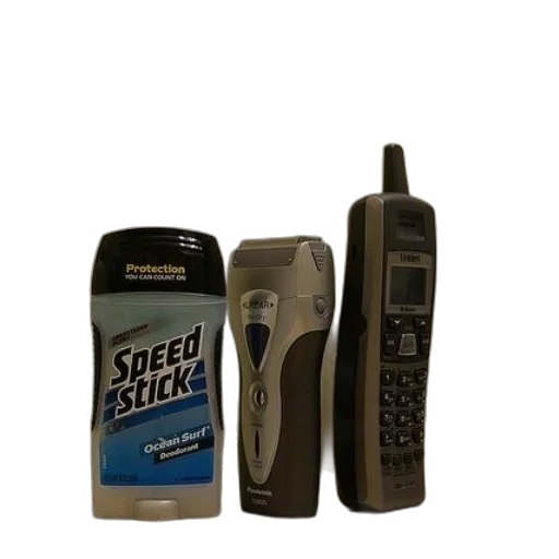 staff, speed, stick, deodorant, next, razor, phone transparent PNG cut-out