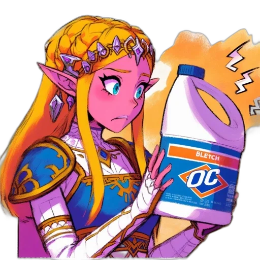 bottle, dress, weapon, food, vaporwave, concept art, anime, pixel art transparent PNG cut-out