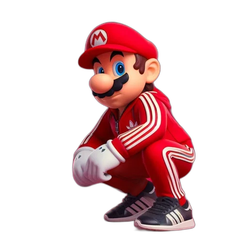animal, shoes, creature, hat, 3d render, concept art, pixel art, photorealistic transparent PNG cut-out