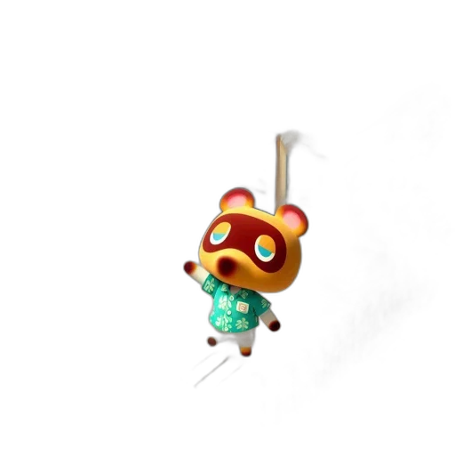 staff, robot, creature, animal, 3d render, concept art, pixel art, colorful transparent PNG cut-out