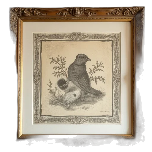 animal, photorealistic, pencil sketch, forest transparent PNG cut-out