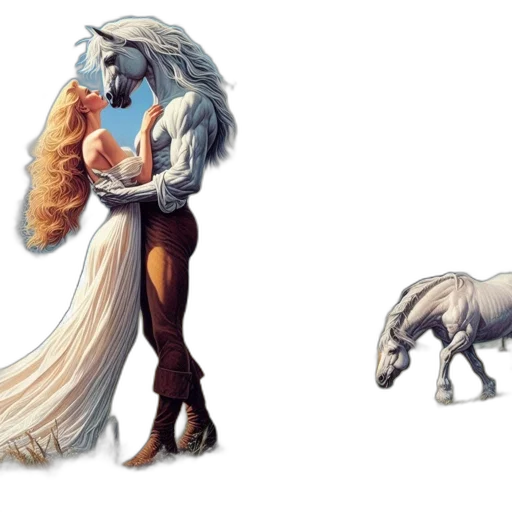 creature, animal, concept art, fantasy art, comic book art, watercolor, snow, fire transparent PNG cut-out