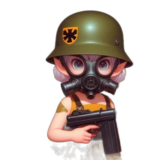 mask, weapon, staff, face, concept art, watercolor, 3d render, fantasy art transparent PNG cut-out