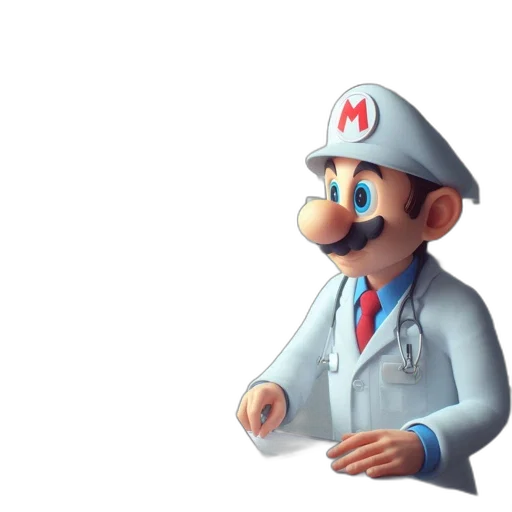 staff, hat, mask, 3d render, concept art, cartoon, pixel art, animated transparent PNG cut-out