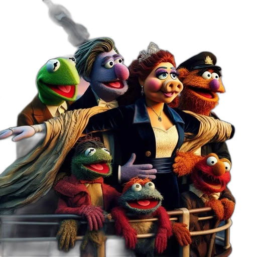 staff, concept art, photorealistic, outer space, fire, fog, underwater, muppet transparent PNG cut-out