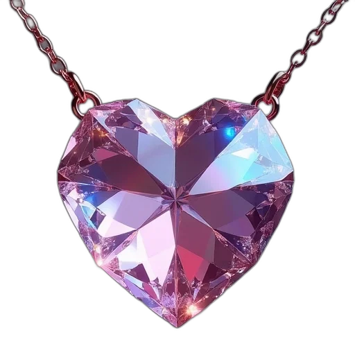 jewelry, crown, 3d render, free, shipping, crystal, heart, shape transparent PNG cut-out