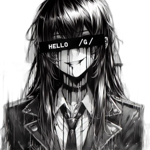 mask, face, robot, hat, cyberpunk, anime, comic book art, concept art transparent PNG cut-out