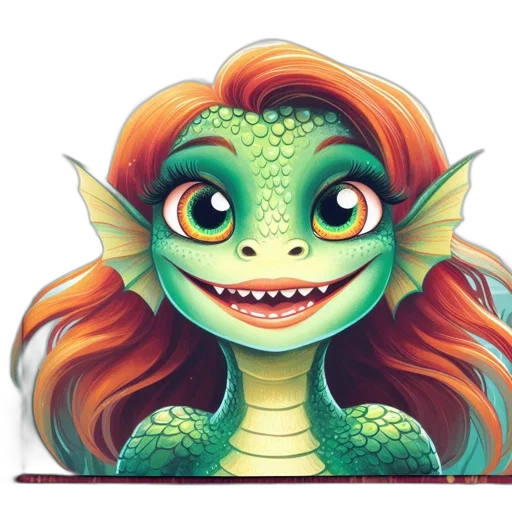 dragon, creature, staff, face, fantasy art, concept art, pixel art, 3d render transparent PNG cut-out
