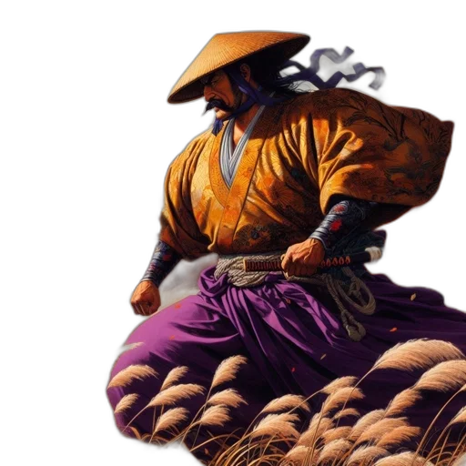weapon, sword, hat, jacket, concept art, oil painting, photorealistic, fantasy art transparent PNG cut-out
