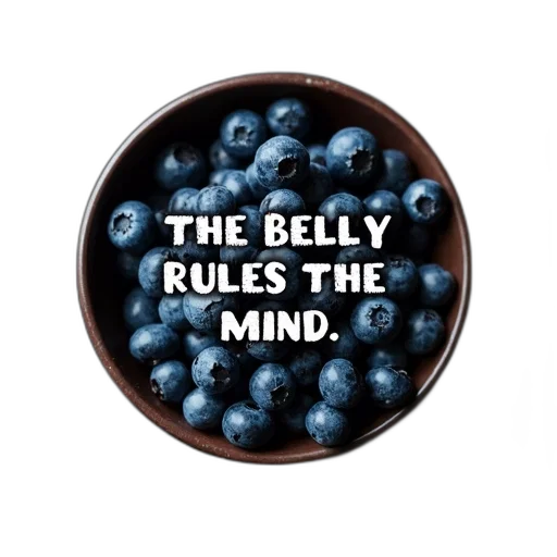 food, jewelry, crown, blue, bowl, filled, blueberries, placed transparent PNG cut-out