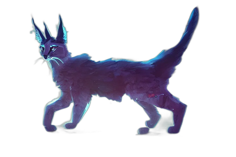 creature, animal, staff, dragon transparent PNG cut-out