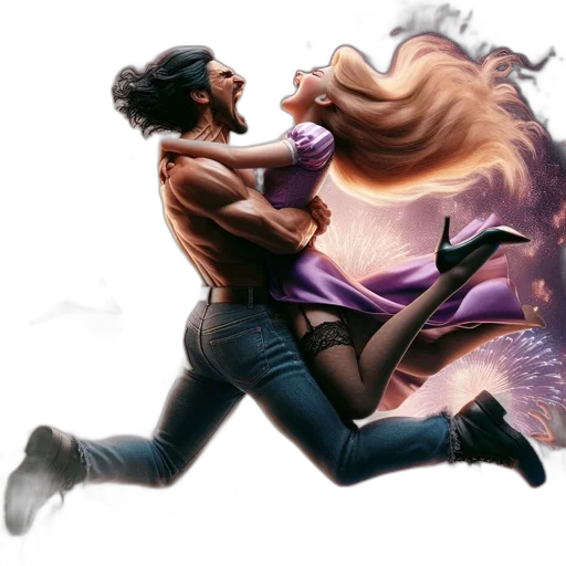 comic book art, concept art, fantasy art, photorealistic, fire, underwater, outer space, fog transparent PNG cut-out