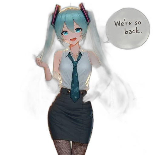 staff, robot, dress, 3d render, anime, concept art, fantasy art, animated transparent PNG cut-out