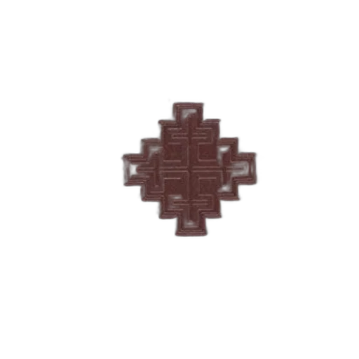 crown, jewelry, staff, sword, pixel art, 3d render, earth tones, dark transparent PNG cut-out