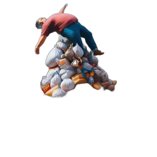 dragon, bottle, jacket, hat, pixel art, concept art, 3d render, fantasy art transparent PNG cut-out