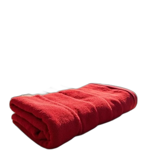 furniture, dress, animal, red, towel, neatly, folded, lounge transparent PNG cut-out