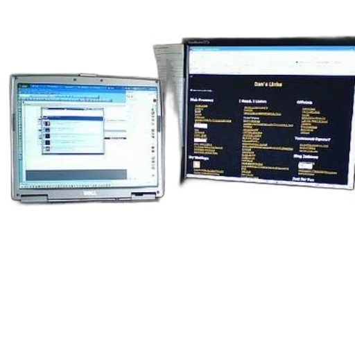 staff, laptop, desktop, computer transparent PNG cut-out