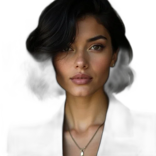 jewelry, face, jacket, crown, photorealistic, fantasy art, concept art, oil painting transparent PNG cut-out
