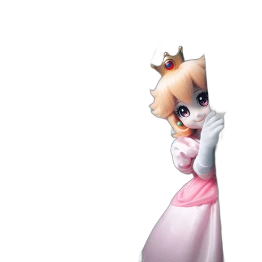 dress, crown, staff, robot, 3d render, concept art, anime, pixel art transparent PNG cut-out