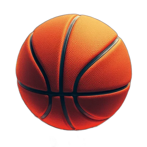 3d render, photorealistic, basketball, tournament transparent PNG cut-out