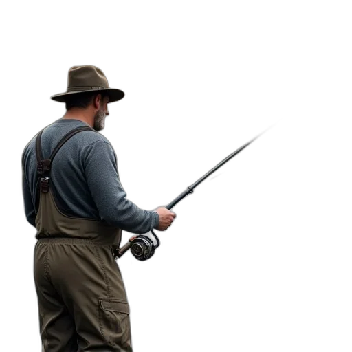 staff, weapon, sword, hat, concept art, man, standing, river transparent PNG cut-out
