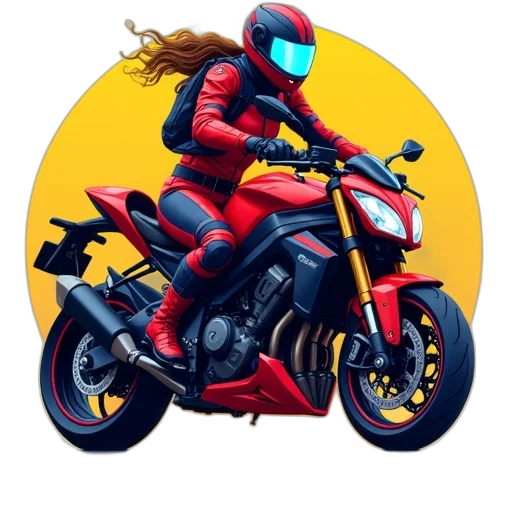 jacket, comic book art, concept art, pixel art, cartoon, red, stylized, illustration transparent PNG cut-out