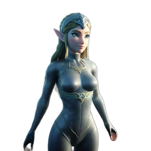 dress, mask, creature, jewelry, concept art, 3d render, fantasy art, pixel art transparent PNG cut-out