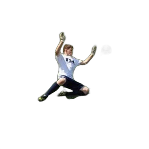 staff, pixel art, young, soccer, player, white, jersey, black transparent PNG cut-out