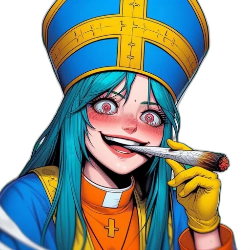 staff, face, crown, weapon transparent PNG cut-out