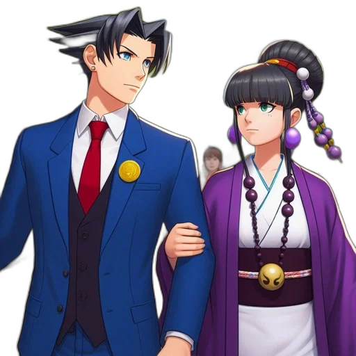 staff, anime, concept art, pixel art, cartoon, monochrome, two, animated transparent PNG cut-out