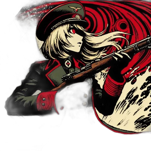 weapon, sword, hat, mask, anime, concept art, comic book art, cartoon transparent PNG cut-out