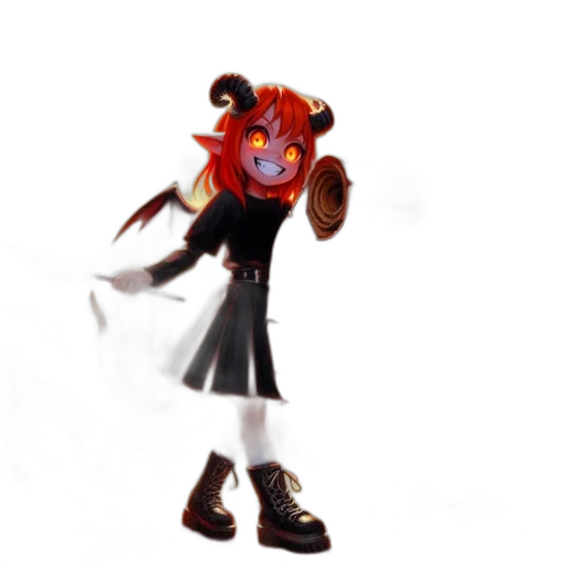 staff, dragon, concept art, 3d render, pixel art, fantasy art, dark, red transparent PNG cut-out