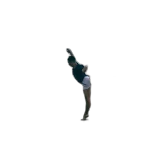 staff, pixel art, dancer, blue, shirt, white, shorts, strikes transparent PNG cut-out