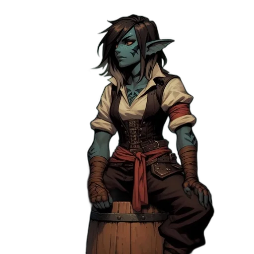 staff, concept art, fantasy art, comic book art, pixel art, blue, dark, blue-skinned transparent PNG cut-out