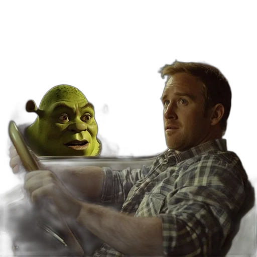car, creature, food, face, photorealistic, concept art, 3d render, comic book art transparent PNG cut-out