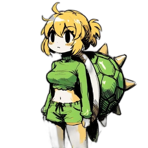 jacket, staff, weapon, dress, pixel art, concept art, anime, cartoon transparent PNG cut-out