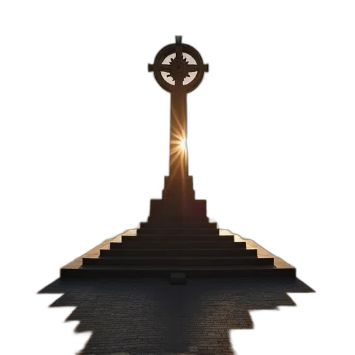 sword, crown, staff, weapon, 3d render, concept art, pixel art, fantasy art transparent PNG cut-out