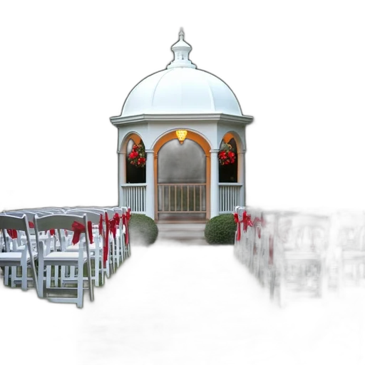 building, furniture, staff, umbrella, 3d render, concept art, photorealistic, pixel art transparent PNG cut-out