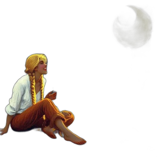 staff, concept art, pixel art, fantasy art, comic book art, outer space, night, golden transparent PNG cut-out