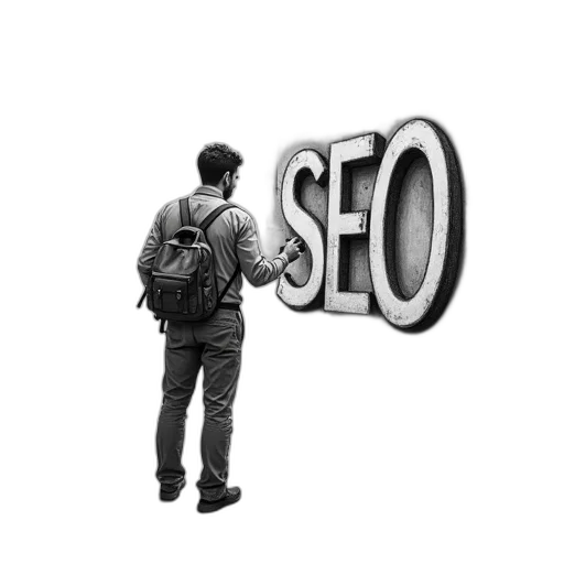 staff, person, drawing, seo transparent PNG cut-out