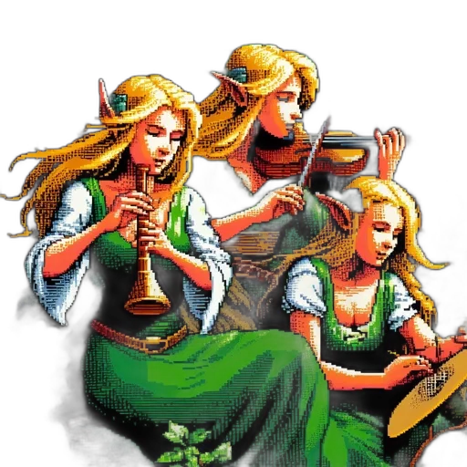 staff, pixel art, fantasy art, oil painting, concept art, snow, fire, forest transparent PNG cut-out