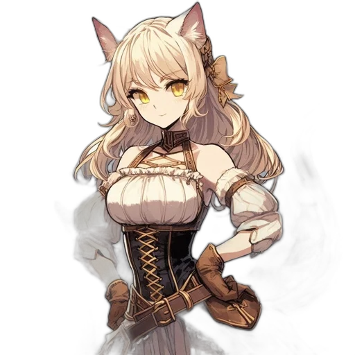 staff, dress, fantasy art, concept art, anime, pixel art, monochrome, dark transparent PNG cut-out