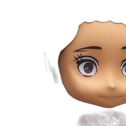 face, hair, mask, creature transparent PNG cut-out
