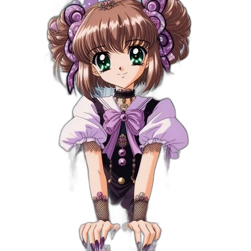 staff, flower, dress, robot, anime, pixel art, cartoon, concept art transparent PNG cut-out