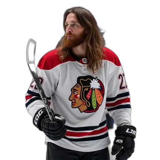jacket, hair, animal, staff, man, long, wearing, hockey transparent PNG cut-out