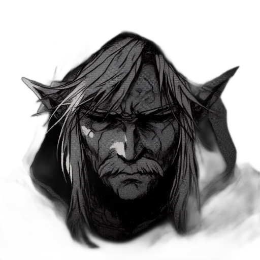 mask, face, creature, crown, concept art, fantasy art, comic book art, pencil sketch transparent PNG cut-out