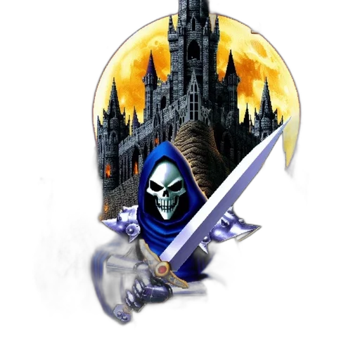 sword, staff, weapon, mask, fantasy art, concept art, pixel art, comic book art transparent PNG cut-out