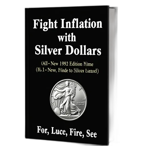 cover, book, fight, inflation, silver, dollars, all, new transparent PNG cut-out