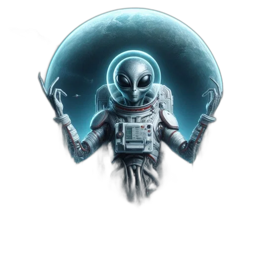robot, staff, creature, mask, concept art, comic book art, pixel art, fantasy art transparent PNG cut-out