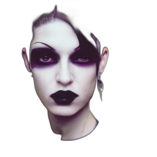 face, mask, staff, creature transparent PNG cut-out